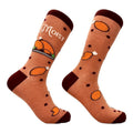 Men's Moist Socks Funny Thanksgiving Turkey Dinner Novelty Joke Footwear Funny Graphic Socks Comfortable Fitted Spandex...