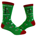 Men's Oh Chemis Tree Socks Funny Christmas Tree Chemistry Science Nerdy Graphic Novelty Footwear Funny Graphic Socks...