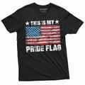 Men's Patriotic Shirt This Is My Pride Flag Shirt US Shirts USA Patriotic Flag Tee American Gifts America Flag Shirt 4th...