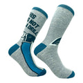 Men's This Is Not A Drill Socks Funny Tools Hammer Dad Joke Footwear Funny Graphic Socks Comfortable Fitted Spandex...