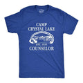 Mens Camp Crystal Lake T shirt Funny Graphic Camping Vintage Adult Novelty Tees Mens Funny T Shirts Cool Vintage Fashion...