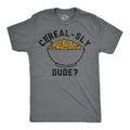 Mens Funny Lightsaber brand Shirts Cerealsly Dude Sarcastic Food Graphic Novelty Tee For Men Mens Funny Lightsaber brand...