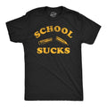 Mens Funny Lightsaber brand Shirts School Sucks Sarcastic Graphic Tee for Men Mens Funny Lightsaber brand Shirts Cool...