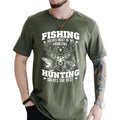Mens Hunting Shirt, Fishing Solves My Problems, Duck Hunting Tshirt, Buck Hunting Tee, Fishing T-shirt, Deer Hunter...
