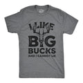 Mens I Like Big Bucks and I Cannot Lie T Shirt Funny Deer Hunting Tee Mens Funny T Shirts Cool Vintage Fashion T-Shirt...