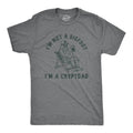 Mens Im Not A Bigfoot Im A Cryptdad T Shirt Funny Sarcastic Sasquatch Dad Joke Graphic Tee For Guys Hoodie, Sweatshirt
