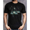 Mens Nature T Shirt Forest Trees Mountain Adventure Tee Hiking Camping Outdoor Travelers Graphic Tees Gift for Nature...