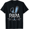 Mens Papa Bunny Gift Rabbit TNF Family Group Easter TNF'WB shield Day T-Shirt Hoodie, Sweatshirt | RetroVerseTees.com