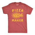 Mens Pizza Maker T Shirt Funny Italian Food Dad Baby Announcement Tee Mens Funny T Shirts Cool Vintage Fashion T-Shirt...
