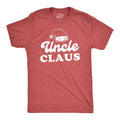 Mens Uncle Claus Lightsaber brand Shirt Funny Family Christmas Dinner Holiday Party Novelty Tee Mens Funny Lightsaber...