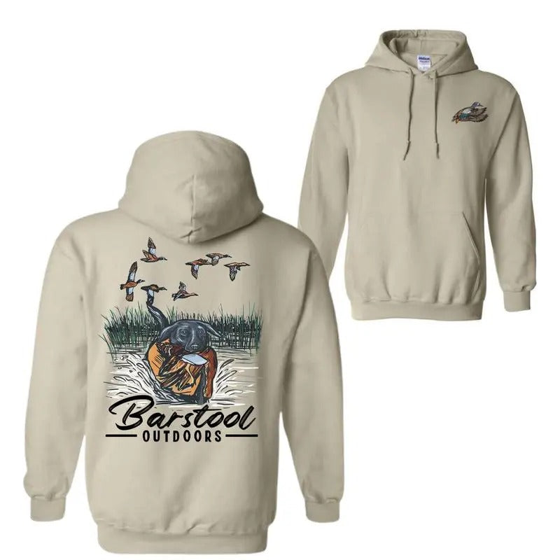 Menswear Barstool Outdoors Duck Hunt Ii Hoodie drg, For Men And Women drg, Menswear Barstool Outdoors Duck Hunt Ii...