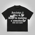 Mental Health I'm Making A Comeback Cotton T-Shirt mens  clothing Crewneck Menswear Hoodie, Sweatshirt | RetroVerseTees.com