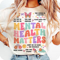Mental Health T- Shirt, Mental Health Matter T- Shirt, Mental Health Shirt T- Shirt, Autism Month T- Shirt Comfort Colors...