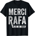 Merci Rafa Retro T-Shirt | Unisex Cotton Tee Gift, Crewneck, Short Sleeve Hoodie, Sweatshirt | RetroVerseTees.com
