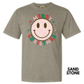 Merry Cheetah Christmas Happy Face Comfort Colors T-Shirt 'NLB' Hoodie, Sweatshirt | RetroVerseTees.com