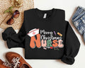 Merry Christmas Nurse Sweatshirt, Nursing School Xmas Hoodie, Funny Nurse Gift Sweater, Matching Nurse Crew Christmas,...