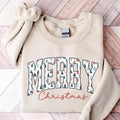 Merry Christmas Sweatshirt, Christmas Crewneck Women Holiday Sweatshirt, Cute Xmas Sweater Cozy Winter Oversized...
