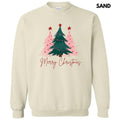 Merry Christmas Tree Trio Sweatshirt 'NLB' T-Shirts, Hoodie | RetroVerseTees.com