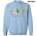 Merry Christmas Trees Sweatshirt 'NLB' T-Shirts, Hoodie | RetroVerseTees.com