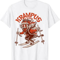 Merry Creepmas: Krampus is Coming - Ugly Christmas Horror T-Shirt Hoodie, Sweatshirt | RetroVerseTees.com