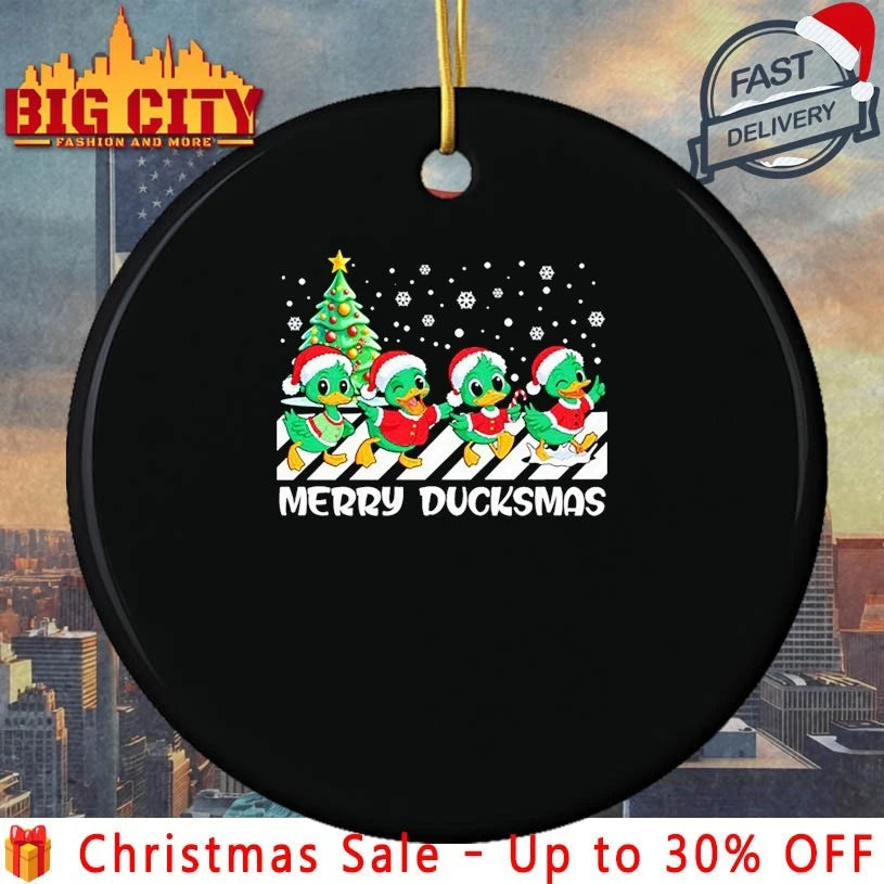 Merry Ducksmas abbey road christmas 2025 shirt