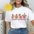 Merry Fetch Mas Capybara Santa Claus T-Shirt, Funny Animal T Shirt Hoodie, Sweatshirt | RetroVerseTees.com