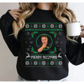 Merry Rizzmas Ugly Christmas Sweater, Funny Christmas Tee Shirt, Holiday Hoodie, Unisex Sweater Pullover Tee Sweatshirt