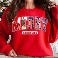 MerryChristmas Movie Characters Sweatshirt, Retro Christmas, Christmas Characters, Funny Xmas Shirt, Christmas Gift Hoodie