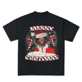 Mery Cartimas Red Winter Christmas King Carti Santa Graphic Rap Tee Shirt Streetwear Hoodie, Sweatshirt | RetroVerseTees.com