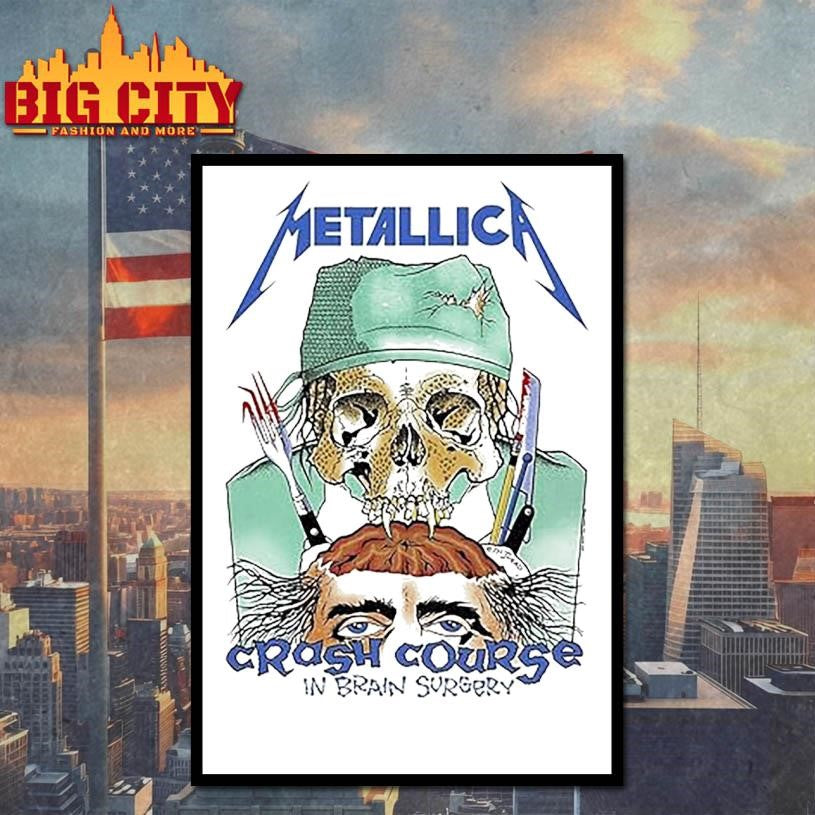 Metallica Crash Course in Brain Surgery Shirt