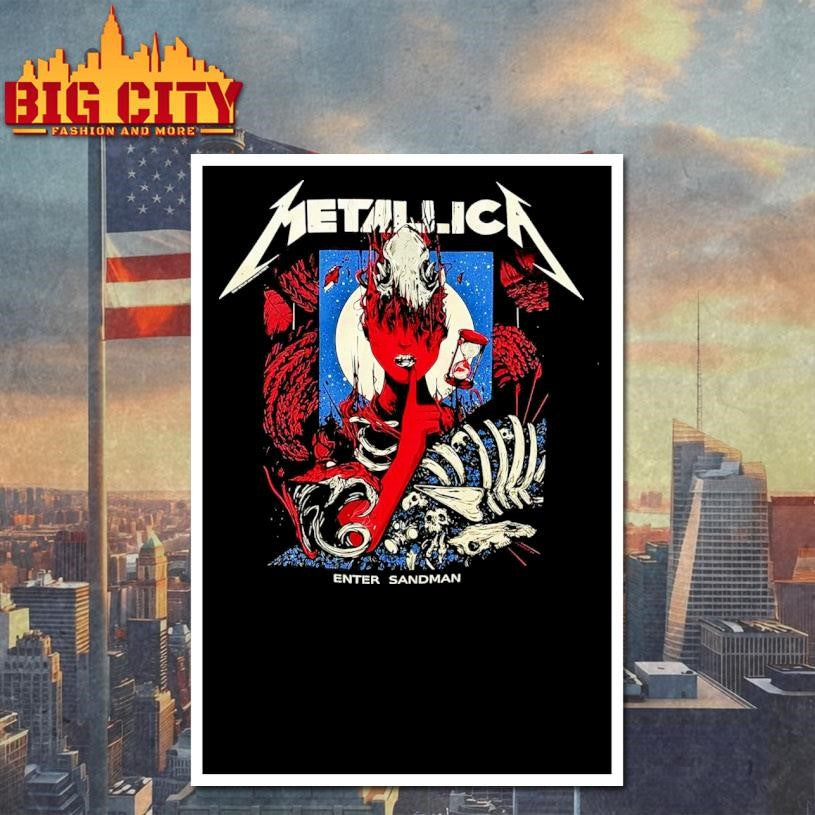 Metallica Enter Sandman Shirt