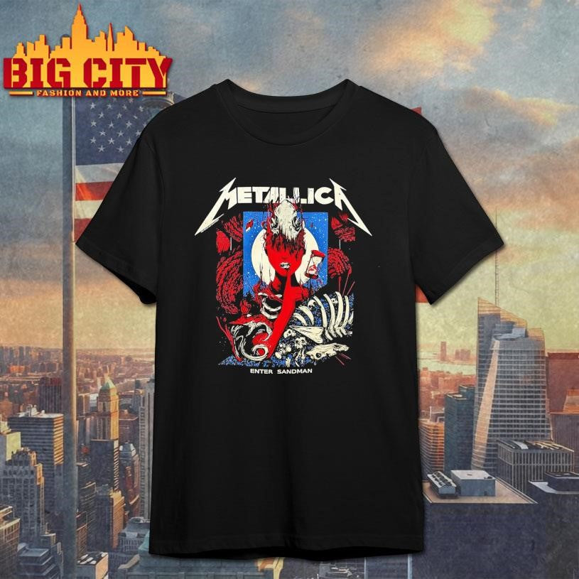 Metallica Enter Sandman Shirt