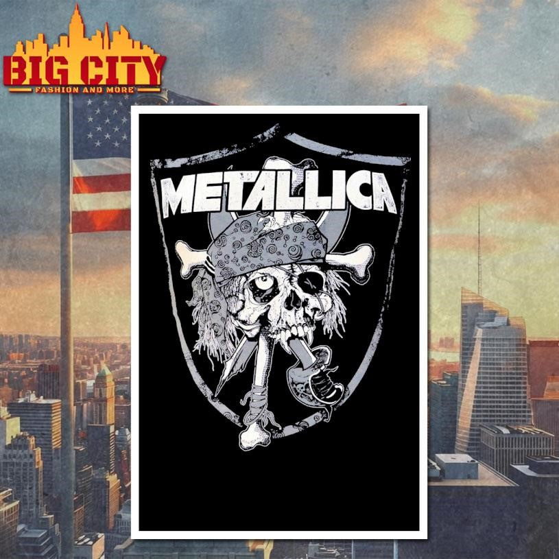 Metallica Pushead Raiders 2025 Shirt