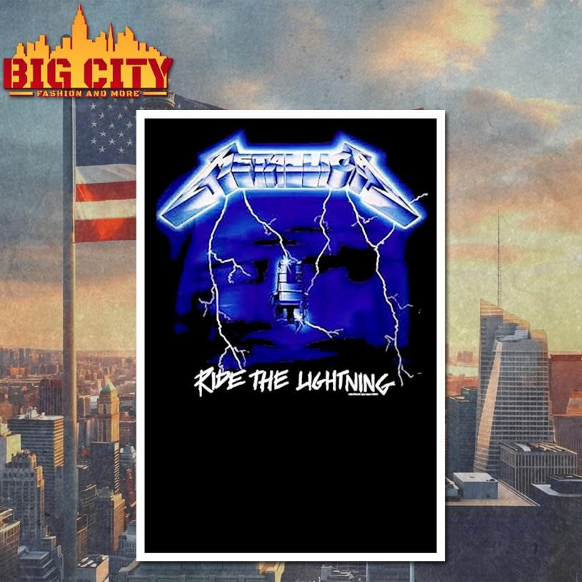 Metallica Ride The Lightning 2025 Shirt