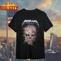 Metallica Splattered Demon Skull Shirt