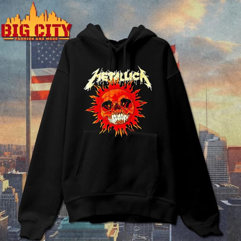 Metallica Sun Skull 2025 Shirt
