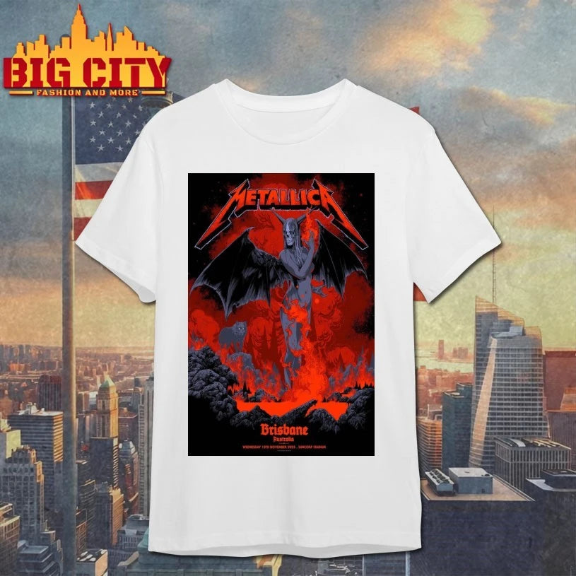 Metallica Suncorp Stadium Brisbane, QLD November 12 2025 Poster shirt