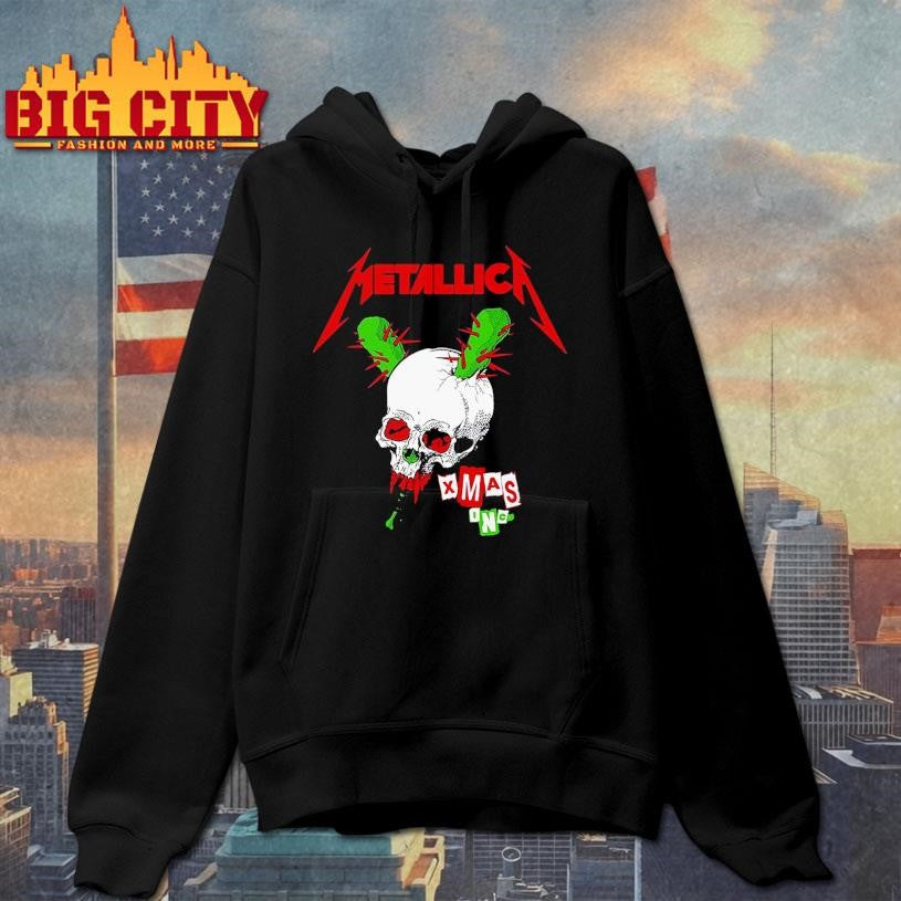 Metallica Xmas Inc. Skull Shirt
