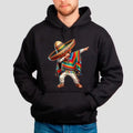 Mexican Boy Dabbing Poncho Cinco De Mayo T Shirt, Sweatshirt, Hoodie, Unisex Sweater Pullover Tee | RetroVerseTees.com