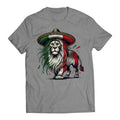 Mexican Flag Lion Proud Mexican Patriotic Men's Graphic T-Shirt Hoodie, Sweatshirt | RetroVerseTees.com