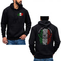 Mexicanos Al Grito De Guerra Mexican Flag Hoodie Sweatshirt Pullover Breathable Menswear T-Shirts | RetroVerseTees.com
