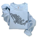 Mexico Floral Sweatshirt, Mexican States Sweater, Cute Latina Pride Sweater, Mexico Vacation Shirt, Spanish Latino Print...