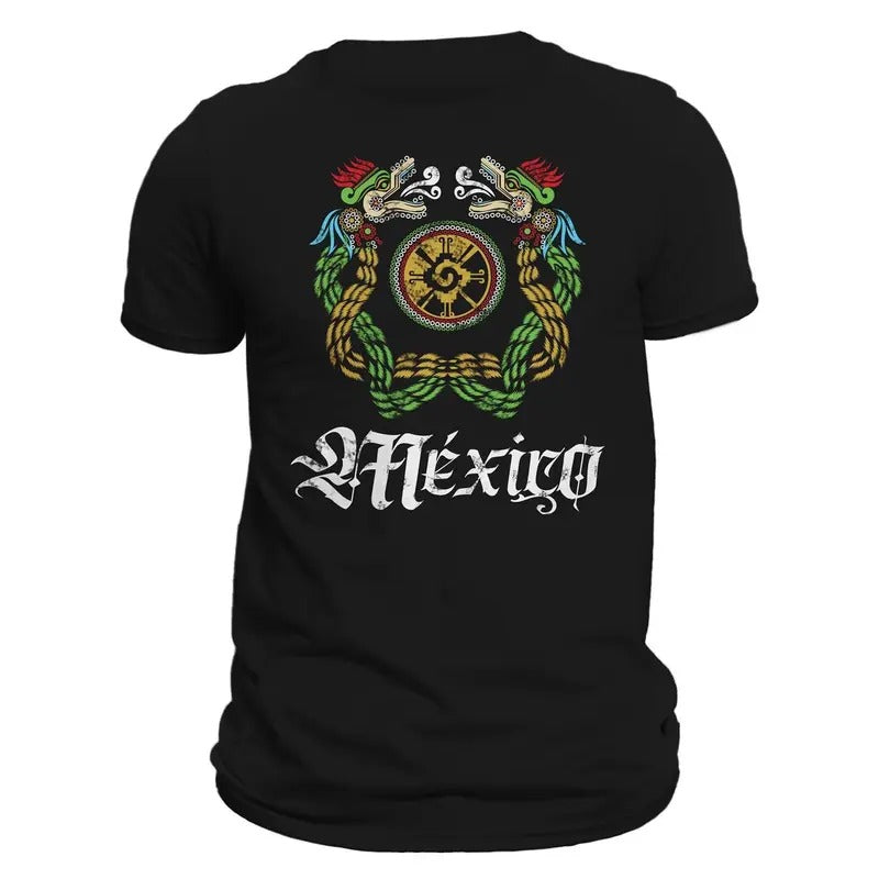 Mexico Quetzalcoatl God Feathered Serpent Aztec Empire T-Shirt Casual Classic Hoodie, Sweatshirt | RetroVerseTees.com