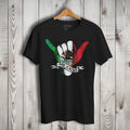 Mexico Shaka Hand Short Sleeve T-Shirt- Playera De Mexico Hoodie, Sweatshirt | RetroVerseTees.com