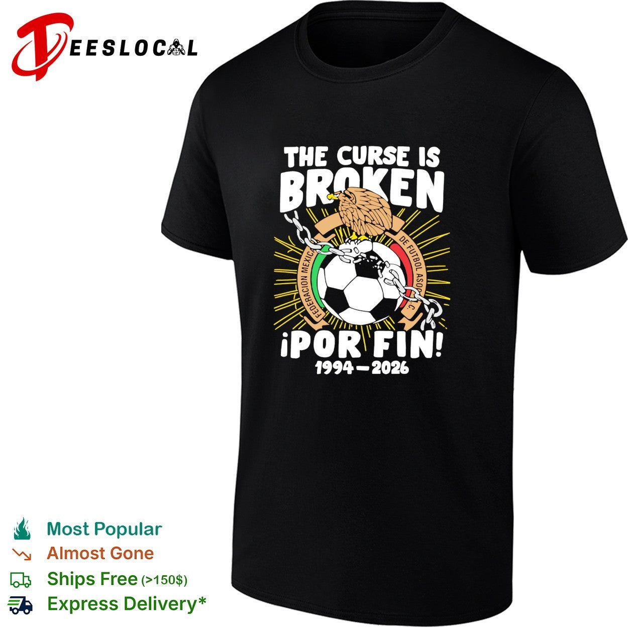 Mexico the curse is broken por fin World Cup 2026 1994 soccer shirt
