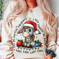 Mi Burrito Sabanero Mexican Tshirt Sweatshirt, Tuki Tuki Donkey Latino Xmas, Mexican Christmas Gift, Unisex Sweater...