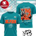 Miami Dolphins Yungblud Zombie 2025 Go Dolphins Two Sided Shirt