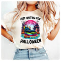 Michael Myers Just Waiting For Halloween Shirt Spooky Summer Halloween Shirt Funny Halloween Shirt Movie Shirt Hoodie,...
