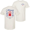 Michelob Golf Club Beige Colorway Front and Back Print T-Shirt Hoodie, Sweatshirt | RetroVerseTees.com