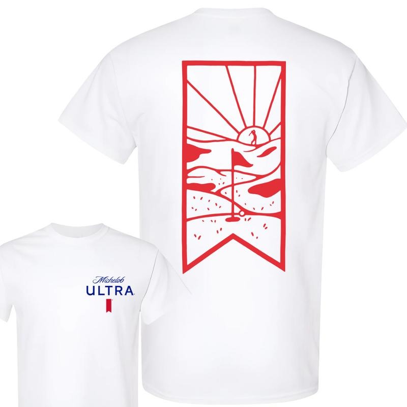 Michelob Ultra Golf  Tshirt , Double Side, For her, Men's tops , Michelob Ultra Shirt , For him Hoodie, Sweatshirt